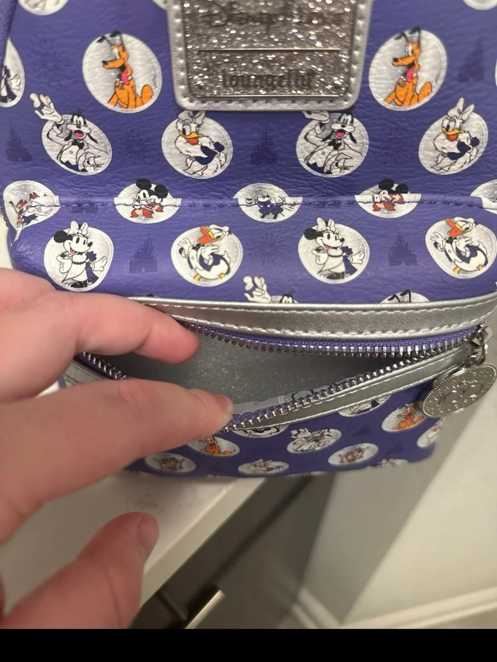 NWT Disney’s 100th Anniversary Loungefly & Ears- Feel free to make an offer!